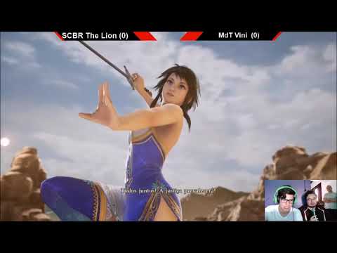 First Brazillian Soul Calibur VI Championship - Leandro The Lion (Xianghua) vs Vini (Ivy/Azwel)