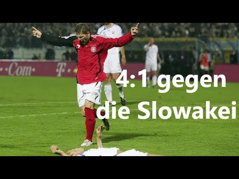 Die Nationalmannschaft und der souveräne Auswärtssieg gegen die Slowakei (11.10.2006)