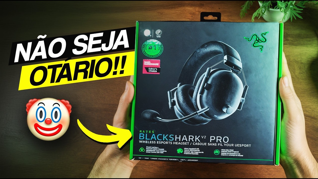 Headset Razer BlackShark V2 Pro 2023 - Review SINCERO! Vale a Pena?