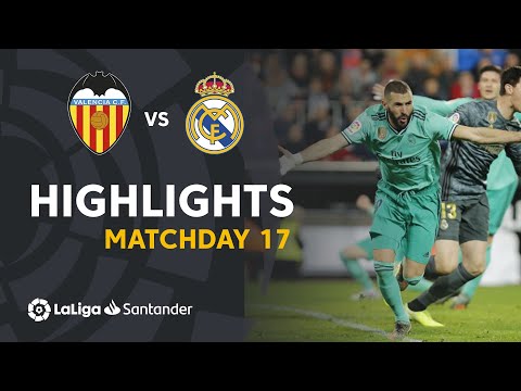 Highlights Valencia CF vs Real Madrid (1-1)