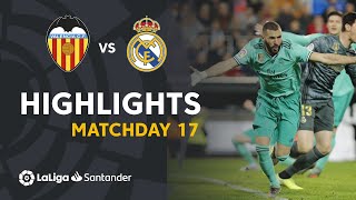 Download the video "Highlights Valencia CF vs Real Madrid (1-1)"