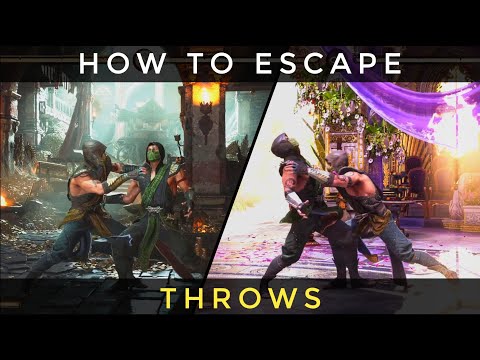 How to do Throw Escape | How to Escape from Throws | How to break throws | Mortal Kombat 1