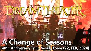 [4K] Dream Theater - A Change of Seasons (Live In Korea / 22, FEB, 2026)