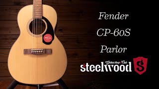 Video thumbnail for Una parlor todo terreno | Fender CP-60S Parlor by Steelwood Guitars