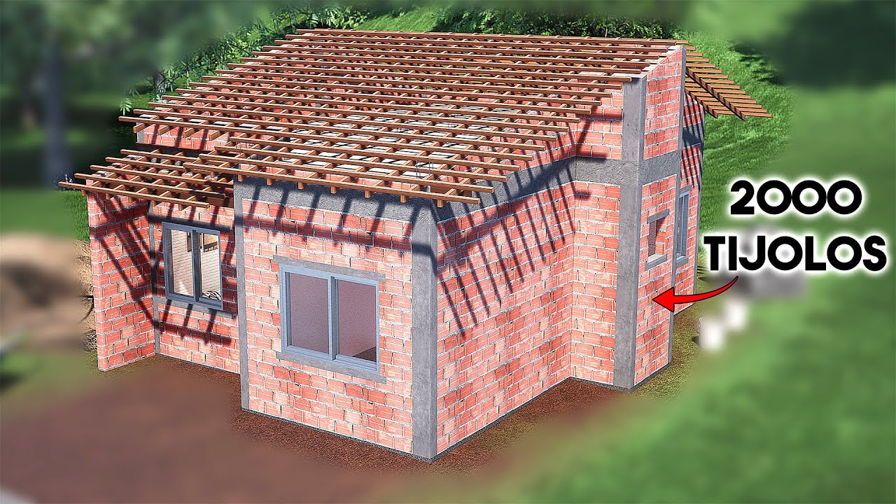 DO ZERO AO LAR: PASSO A PASSO DA CONSTRUÇÃO DE UMA CASA POPULAR COM 02 QUARTOS | DUTRAM