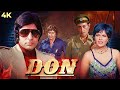 70s Classic Action Movie DON 1978 Full Hindi Movie 4K Amitabh Bachchan Zeenat Aman Pran