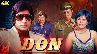 Download lagu 70s Classic Action Movie : DON (1978) Full Hindi Movie (4K) Amitabh Bachchan & Zeenat Aman | Pran mp3