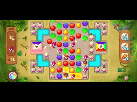 Playrix Gardenscapes Hard Level 3234 Gameplay - HD / DONE
