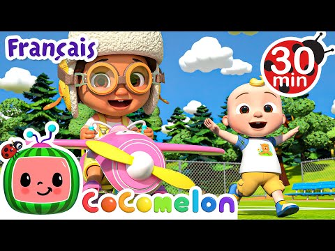 La chanson  de l'avion  | CoComelon en Français | Chansons pour bébés