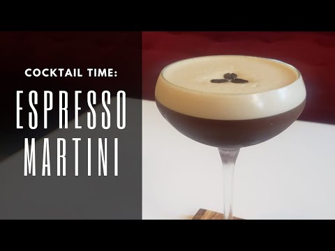 Cocktail time: Absolutely fabulous Espresso martini