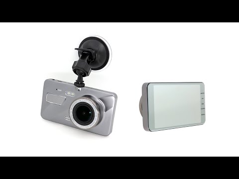 Ainina Car Dashcam 4inch IPS screen FHD1080P Car camera recorder  with rear view camera