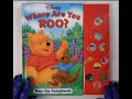 DISNEY Where Are You Roo INTERACTIVE Play A Sound