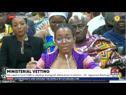 Ministerial vetting: Parliament vets Minister-designate for Environment, Science and Technology