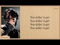 J Hope Killin It Girl Solo Version Lyrics