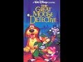 Opening And Closing To The Great Mouse Detective 1992 VHS