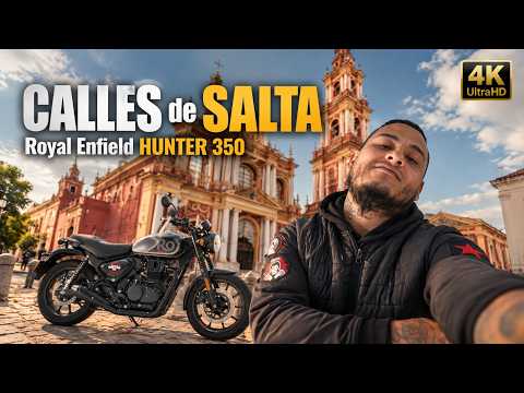 ✅ SALTA CAPITAL en MOTO: Un viaje por sus calles emblemáticas con la Royal Enfield Hunter 350 🇦🇷