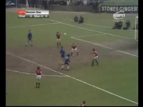 Chelsea 1-0 Man Utd 1973.  Peter Osgood Goal