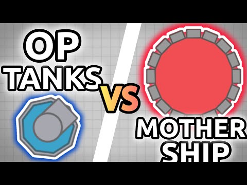 OP TANKS VS MOTHERSHIP !!!! (Arras.io)