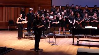 Rebekah Sterlacci addresses audience. Special announcements and acknowledgements