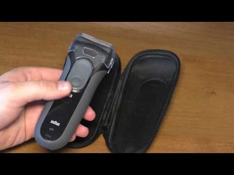 Barzdaskutė Braun Series 3 3000s Skustuvas Juoda video