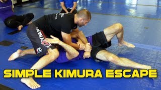 How to Execute the Classic Kimura Escape From North South Position