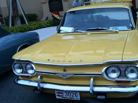 Thumbnail for 1962 Corvair Lakewood Stationwagon Yel TheVillages061816 by Car, Station wagon
