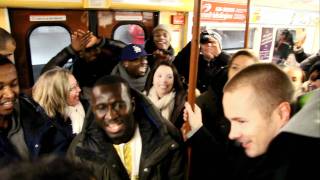 Panetoz - Dansa Pausa flashmob i tunnelbanan