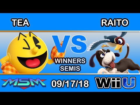 MSM 158 - Tea (Pac-Man) Vs. CND | Raito (Duck Hunt) Winners Semis - Smash 4