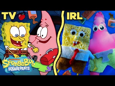 スポンジ・ボブとパトリックが宇宙に行く！IRL?| スポンジボブIRL (SpongeBob and Patrick Go to Space IRL! ? | SpongeBob IRL)
