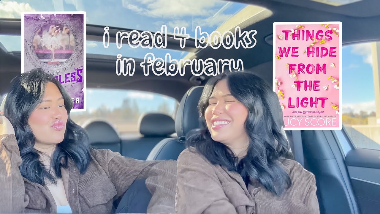 guess who read 4 books in february me!! | thebooksiveloved