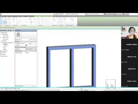 LIVE Revit classes about Creating Window Family!