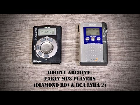 Oddity Archive: Episode 241 – Early MP3 Players (Diamond Rio & RCA Lyra 2)