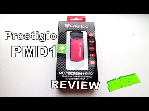 Prestigio Multiscreen PMD1 - review (wireless streaming dongle)