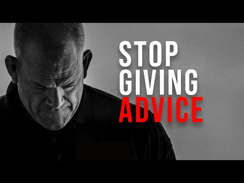 Giving Advice Is A Waste of Time. Do This Instead. | Jocko Willink | The Debrief