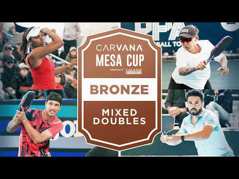 Black/Daescu vs Pisnik/Khlif at the The Carvana Mesa Cup