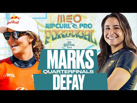 Caroline Marks vs Johanne Defay | MEO Rip Curl Pro Portugal pres by Corona Cero - Quarterfinals