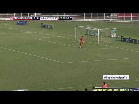 Internacional 0 x 0 Taquaritinga na Copinha - Melhores Momentos