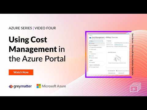 Azure Cost Management Dashboard & Setup Alerts