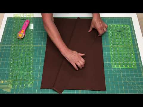 How To Cut A 30” Square From 1 Yard Of Fabric