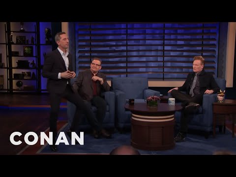 Gad Elmaleh's Involuntary Leg Move | CONAN on TBS