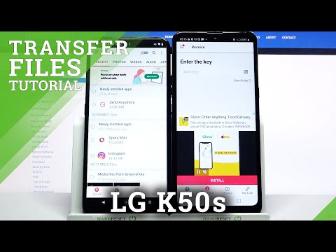 Move Files from Android Smartphone to LG K50S