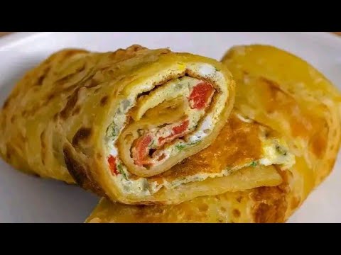 Ugandan Rolex Recipe | How to Make Chapati Rolex | Ugandan Street Food