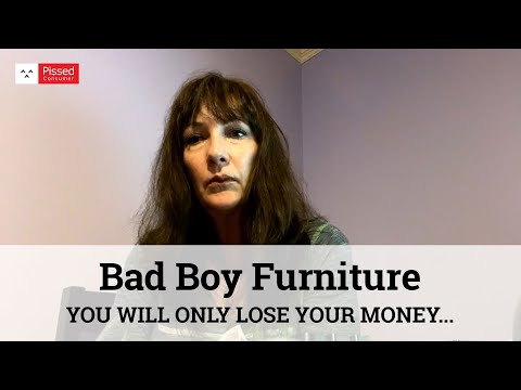 Bad Boy Furniture - Paying for product they can’t deliver and no refund