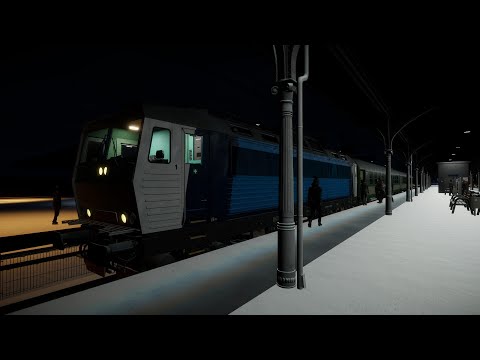 SimRail   Będzin - Katowice  ( Škoda “Peršing” ČD 163 Series )