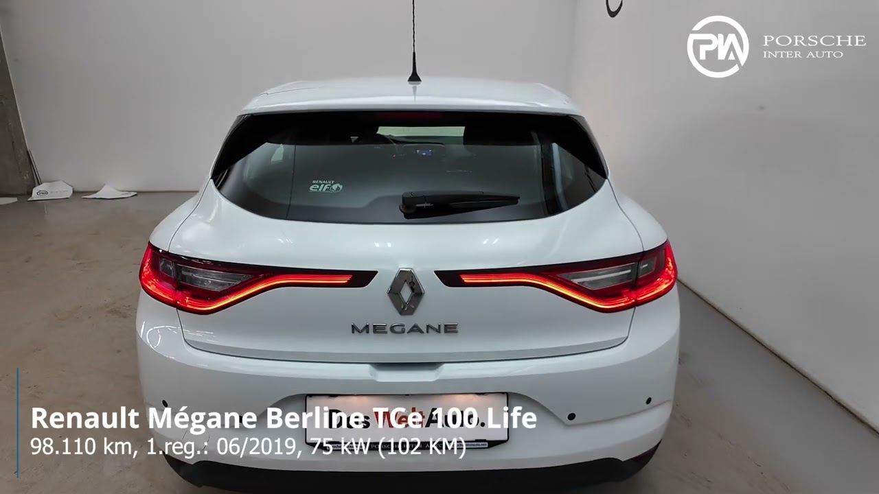 Renault Megane Berline TCe 100 Life - SLOVENSKO VOZILO