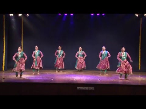 Tarang - Choreography by Dr. Rohini Bhate. Performed by Aarohini troupe.