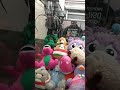 Claw Machine Winning BARNEY GO SQUISH Skill Crane Grabber Game Wins FREEZE