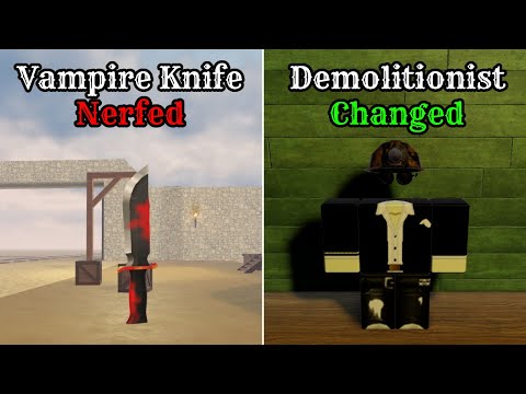 Balance Changes in New Zombie Update | Dead Rails (Vampire Nerfed, Demolitionist Changes)