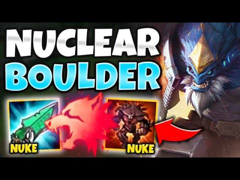 POP PREDATOR AND ONE SHOT ANYONE! MALPHITE IN URF IS BUSTED - League of Legends