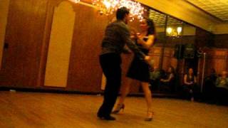 Ana Padron and Diego Blanco @ Dance Tango Milonga NYC 2010